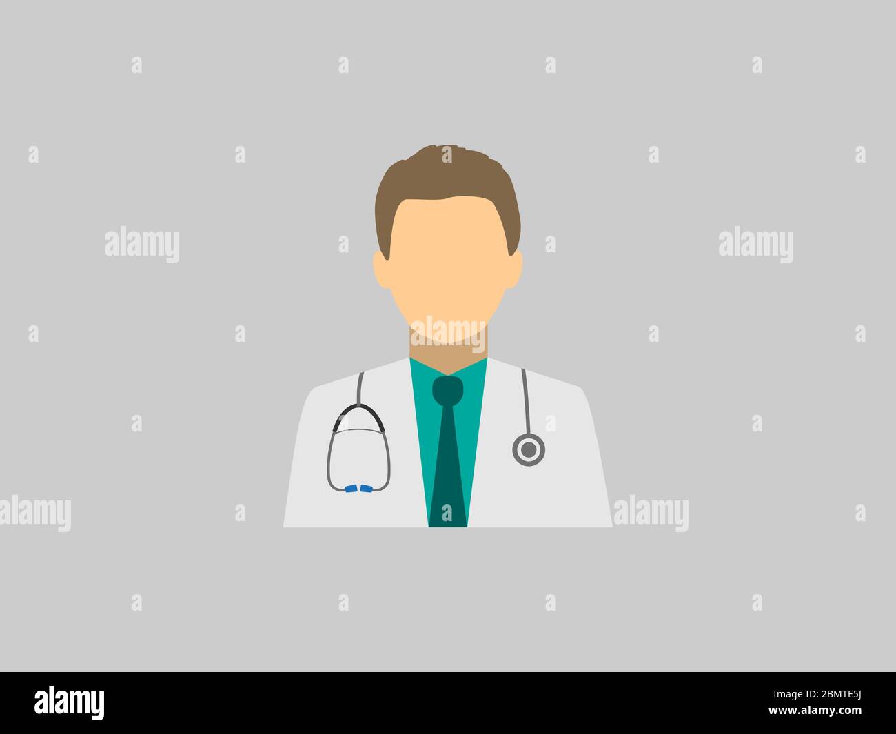 Doctor stock illustration Stock Vector Images - Alamy
