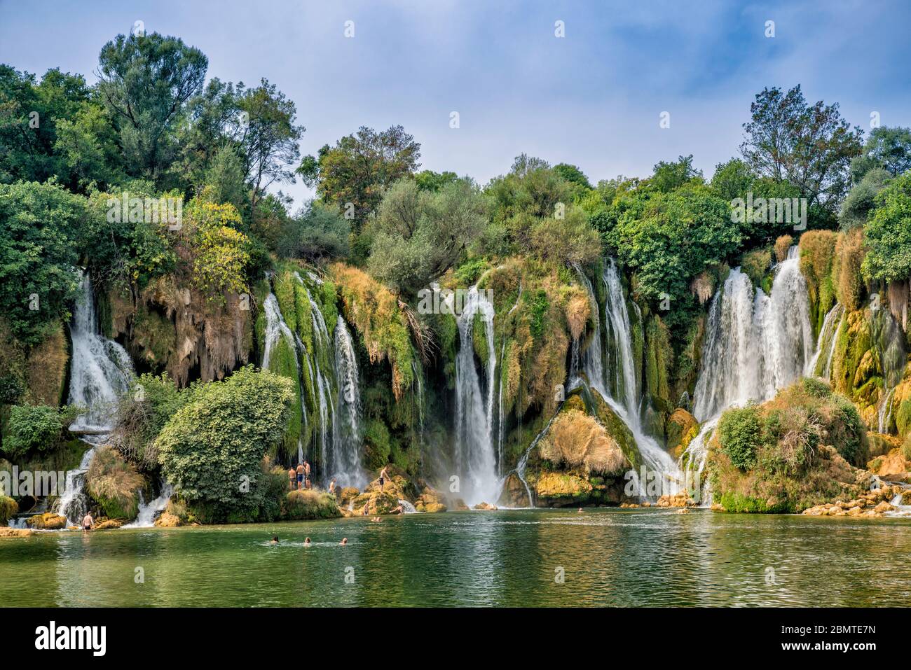 Kravica waterfalls, near Ljubuski, West Herzegovina Canton, Bosnia and Herzegovina, Southeastern Europe Stock Photo