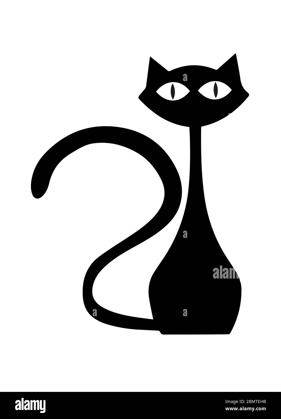 Black Silhouette Cartoon Front Face High Resolution Stock Photography And Images Alamy