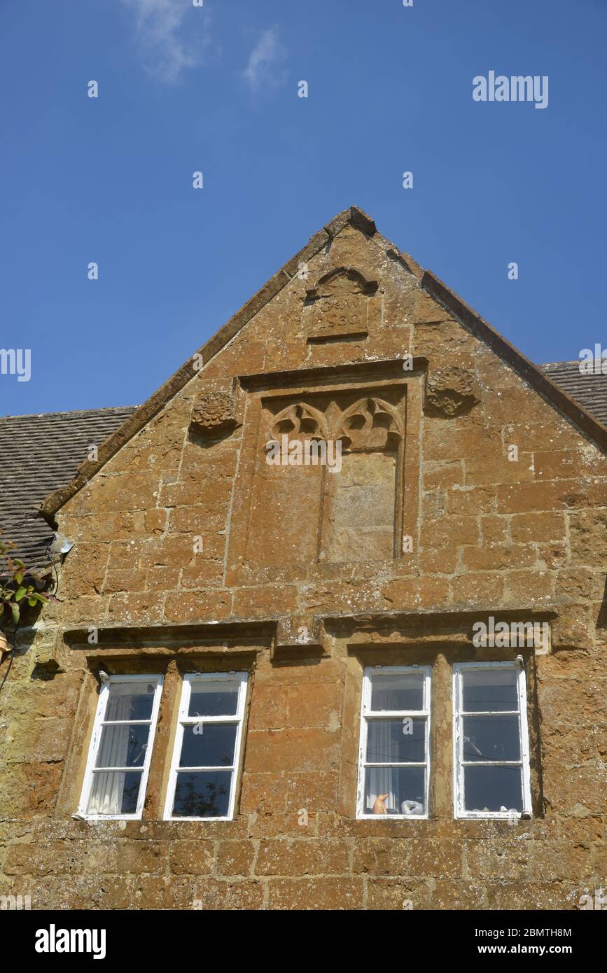 The Court, a 17th centrury building with 19th century additions in the north Oxfordshire village