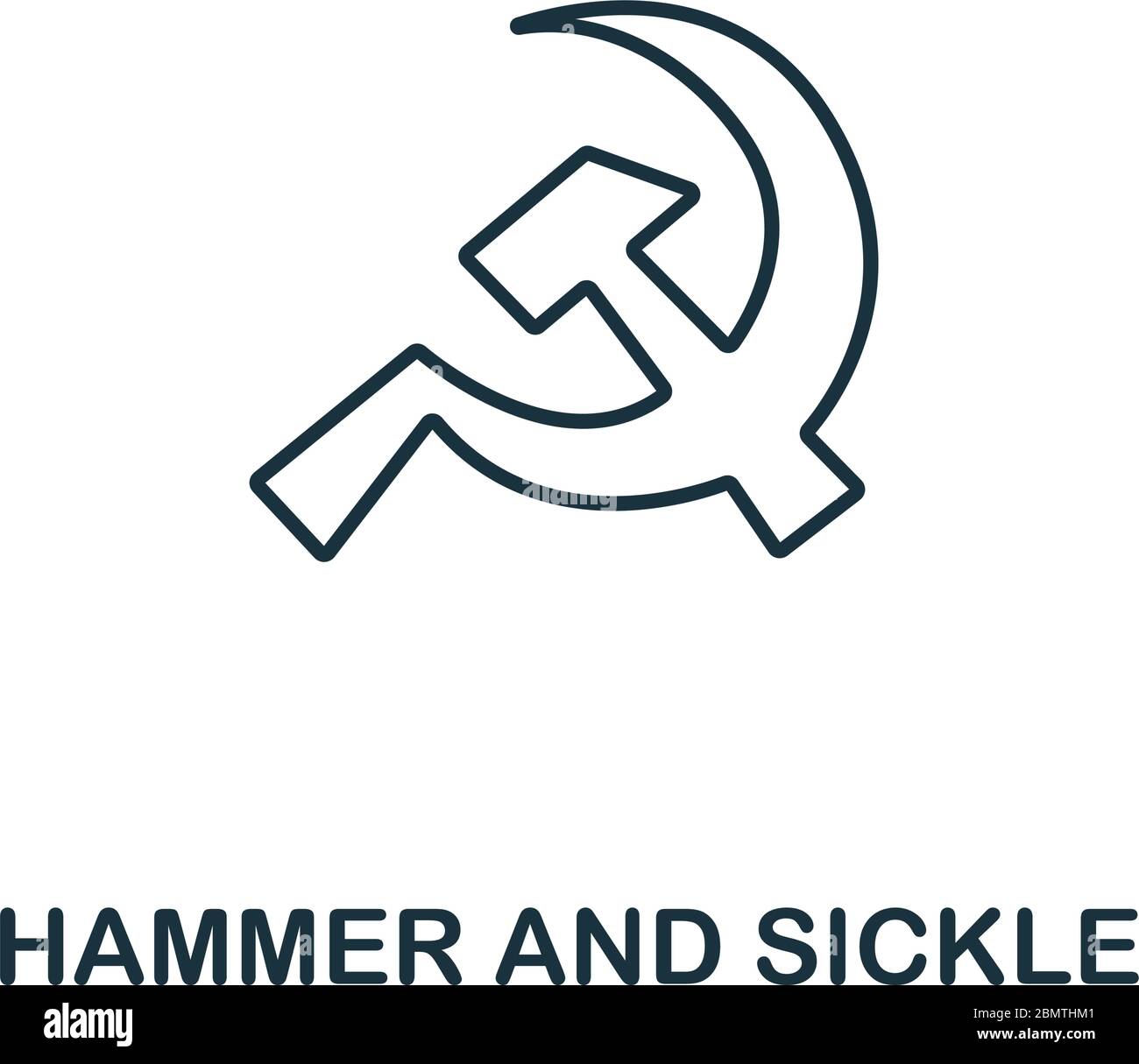 Hammer And Sickle Emblem Badge Ussr High Resolution Stock Photography and  Images - Alamy