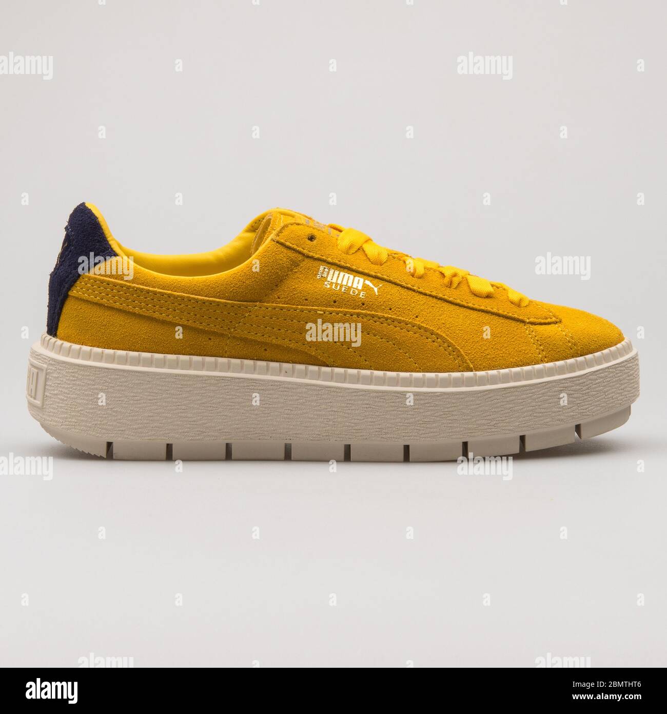 Puma yellow platform sale