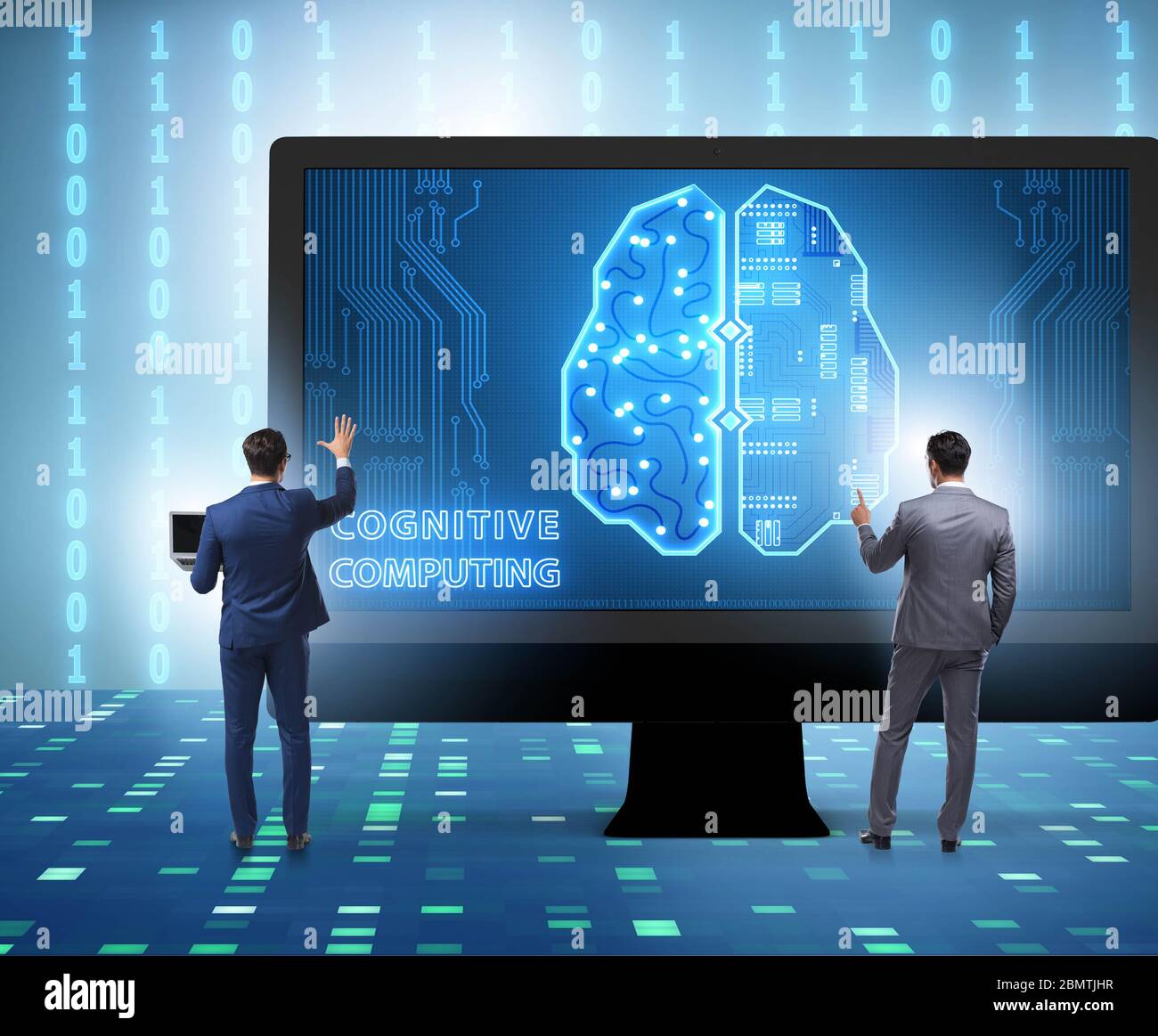 The cognitive computing concept as modern technology Stock Photo - Alamy