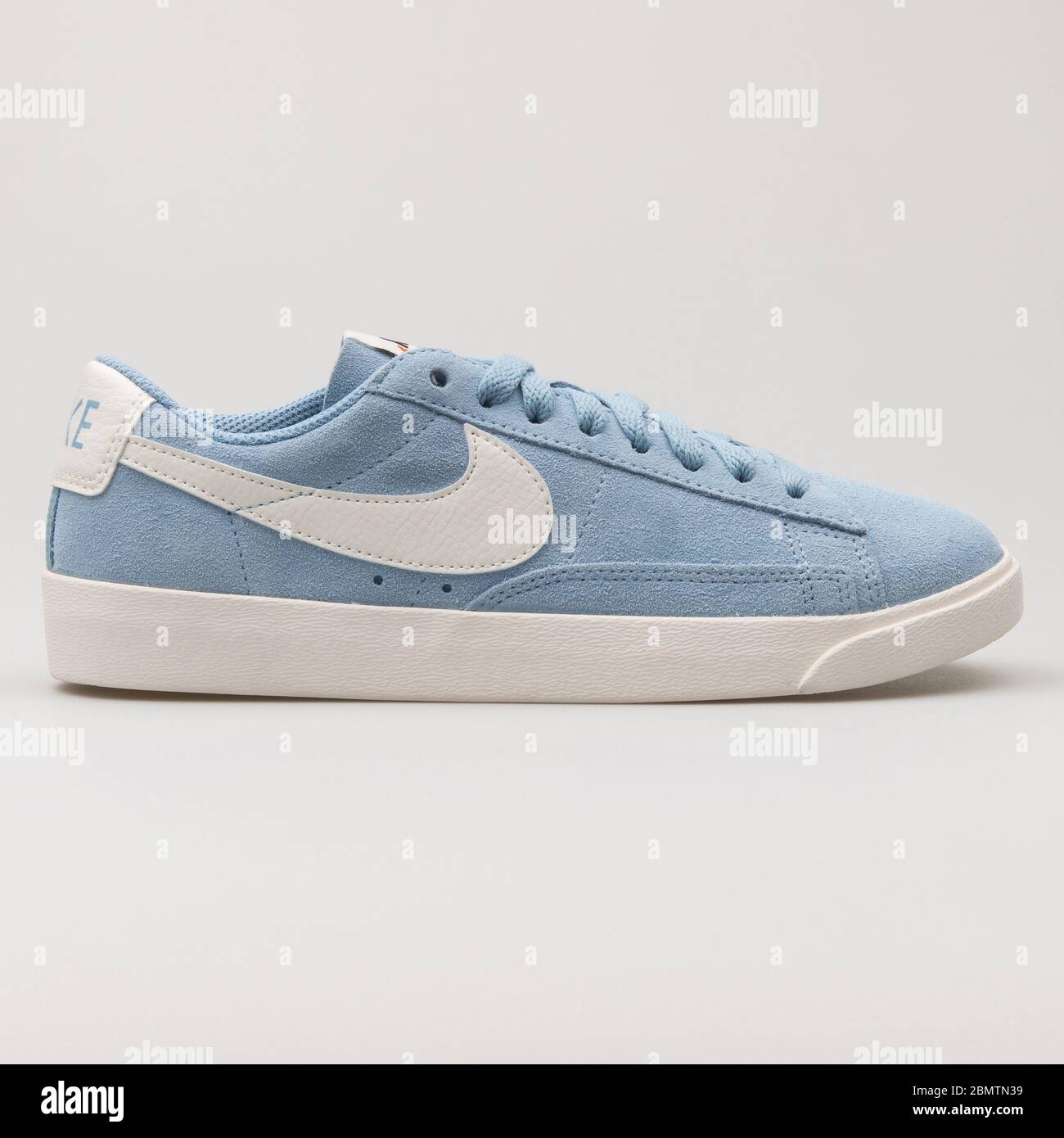 Blue suede nike sneakers hi-res stock photography and images - Alamy