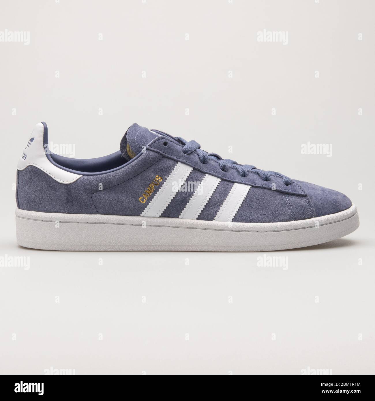 Adidas Campus purple and white sneaker 