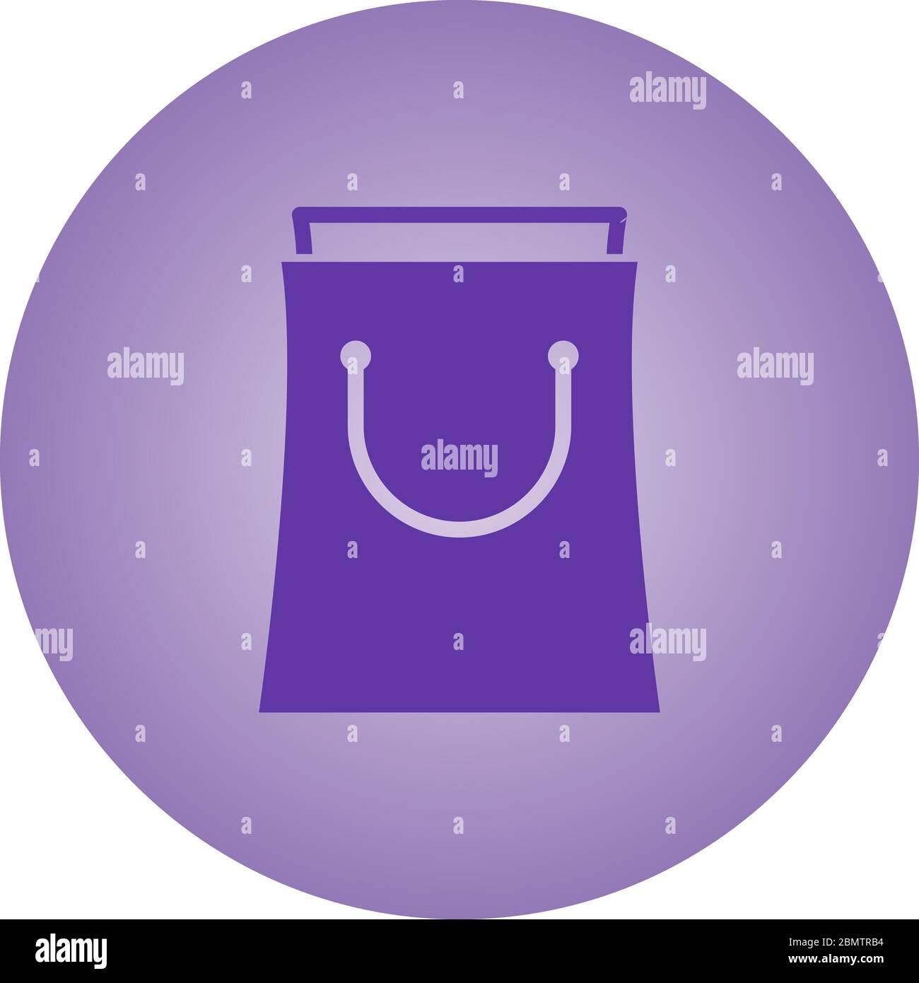 Beautiful Shopping bag Vector Glyph icon Stock Vector Image & Art - Alamy