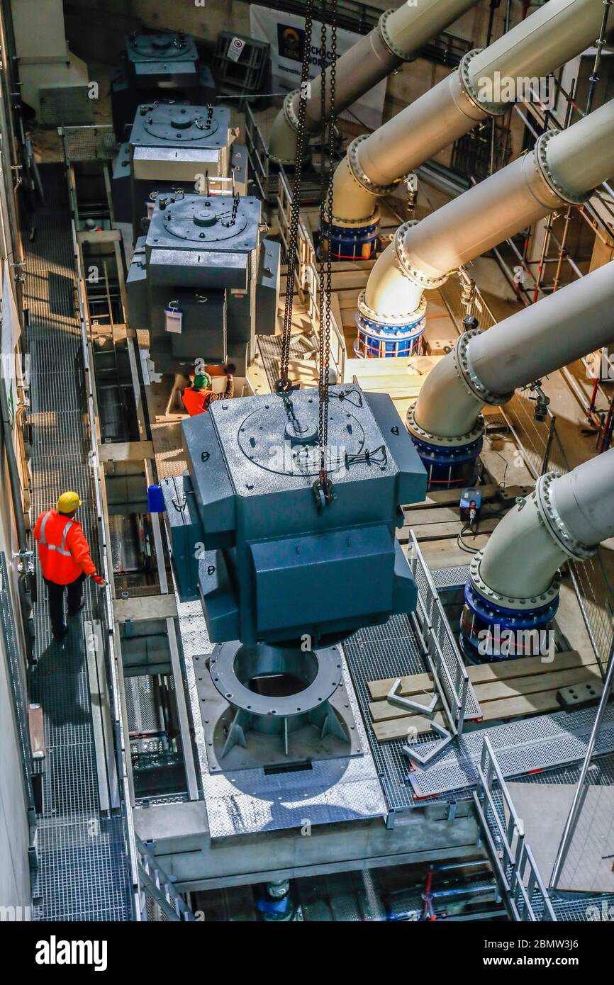 Oberhausen, Ruhr Area, North RhineWestphalia, Germany Emscher