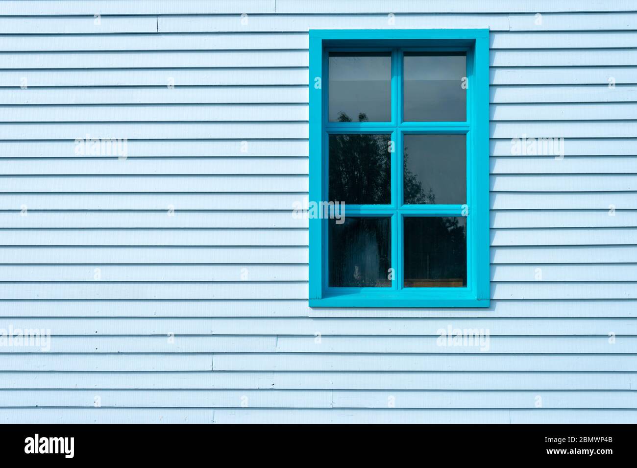 Painted Wooden Cladding New Building High Resolution Stock Photography ...
