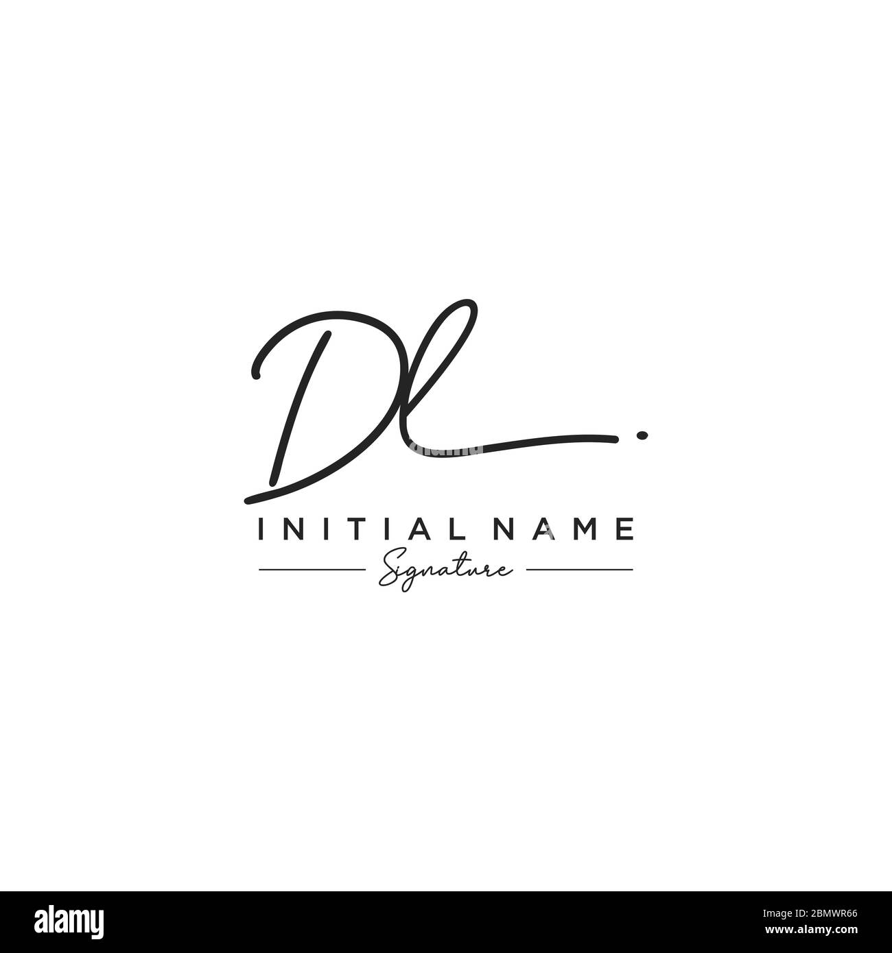 Letter Dl Signature Logo Template Vector Stock Vector Image Art Alamy Letter Dl Signature Logo Template Vector Stock Vector Image Art Alamy