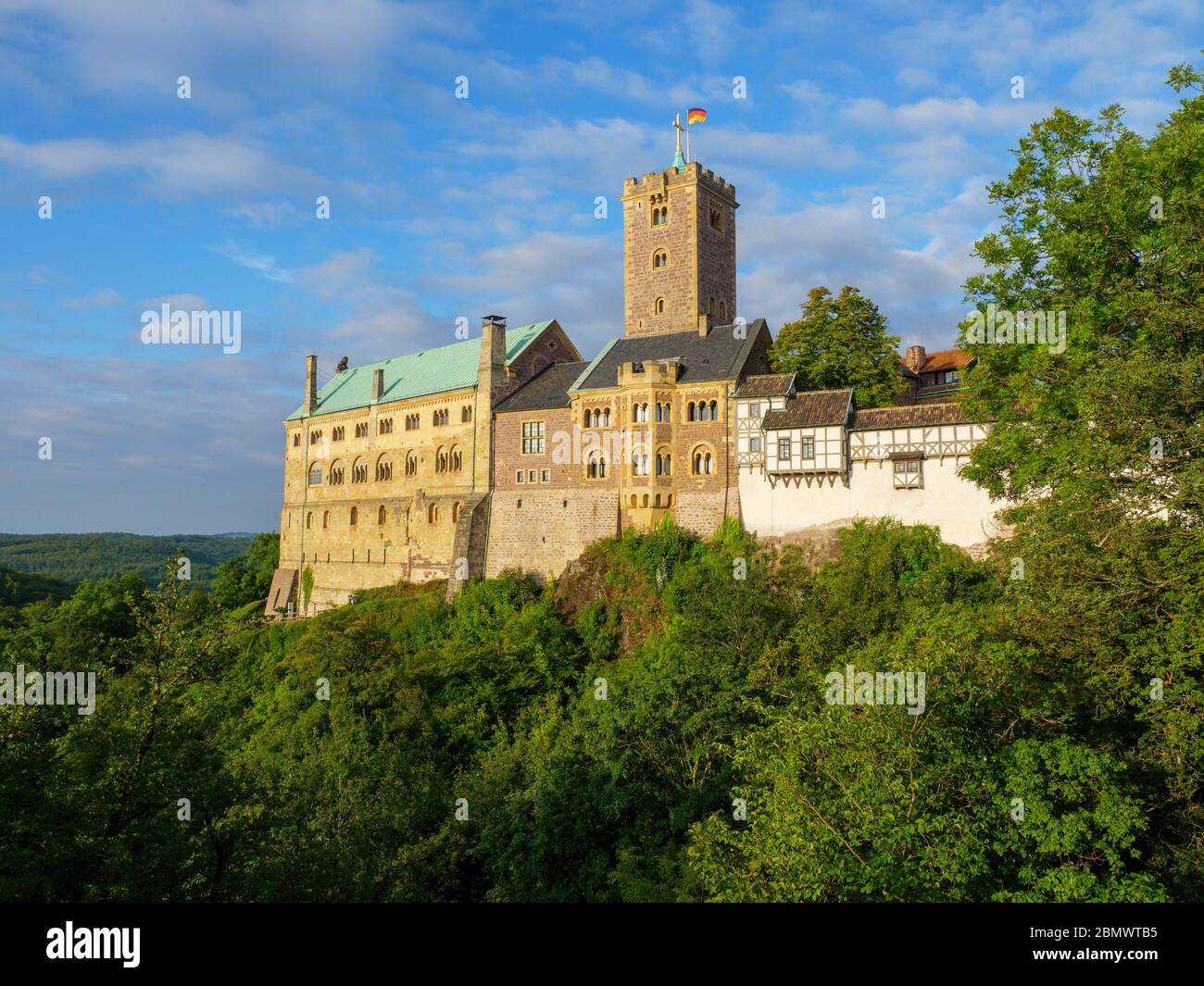 Wartburg, Eisenach, Thüringen, Deutschland | Wartburg, Eisenach, Thuringia, Germany Stock Photo
