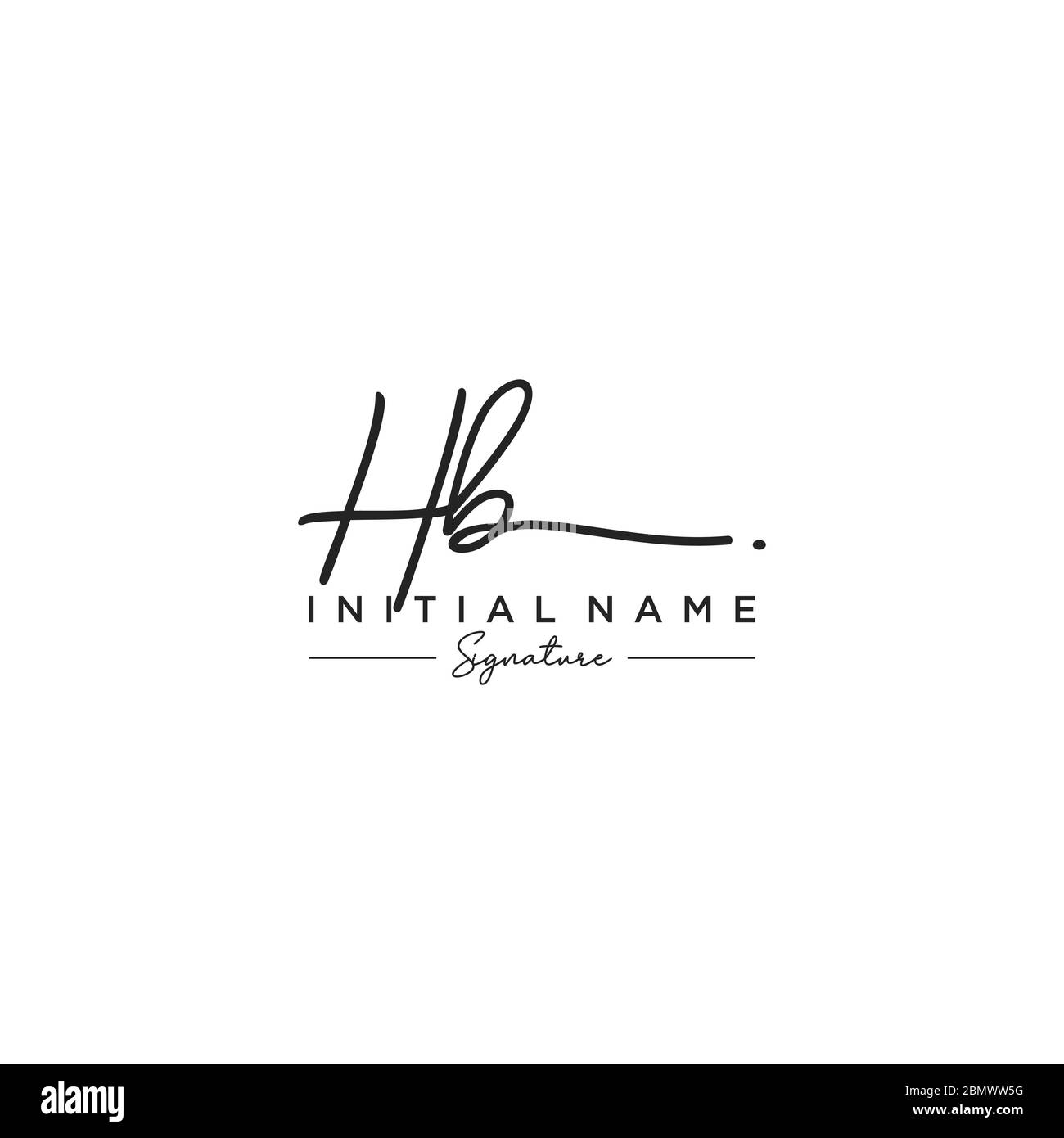 Hb signature Cut Out Stock Images & Pictures Alamy
