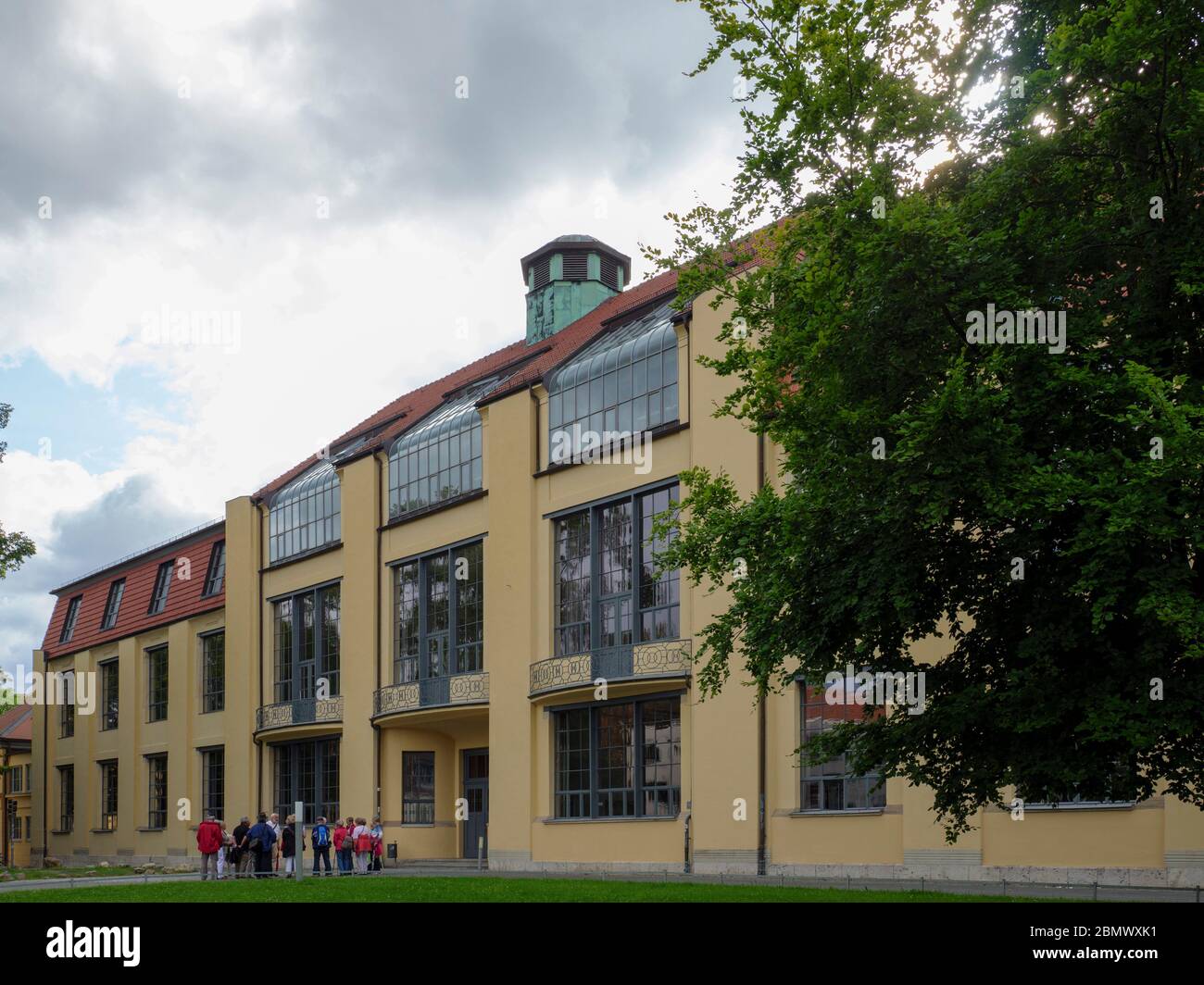 Bauhaus Universität, ehemaliges Ateliergebäude der Großherzoglich-Sächsischen Hochschule für bildende Kunst, Weimar, UNESCO Welterbe, Thüringen, Deuts Stock Photo