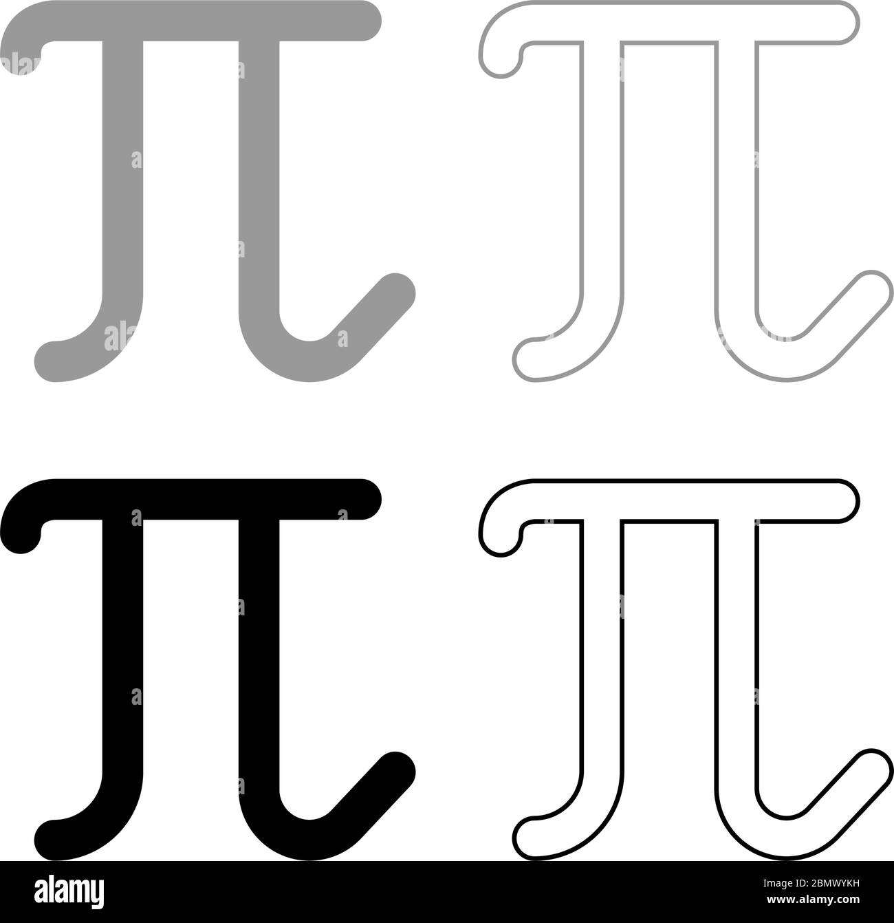 pi symbol outline