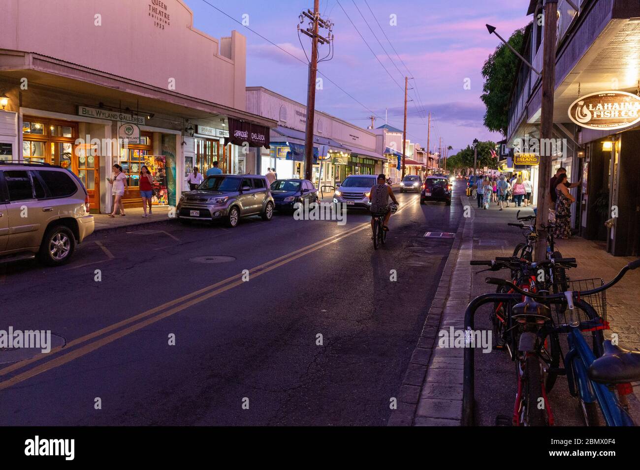 Lahaina Fish Co Stock Photo Alamy