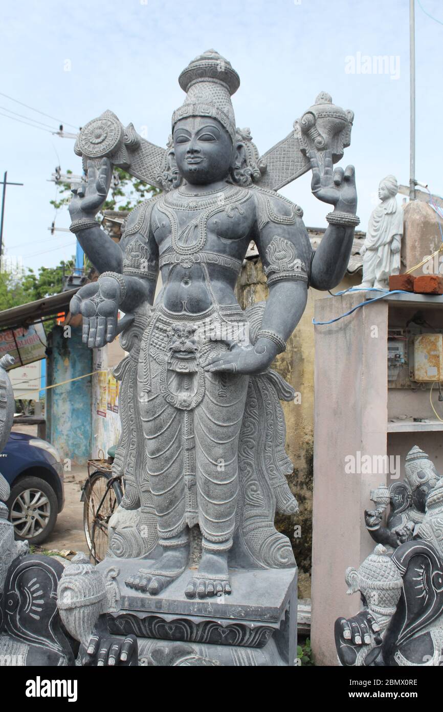 SCULPTURES OF TAMIL NADU Stock Photo Alamy