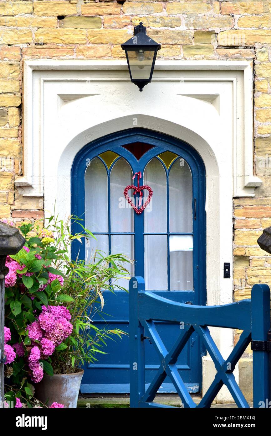 Cottage Gardens, Froggatt, Derbyshire Stock Photo Alamy