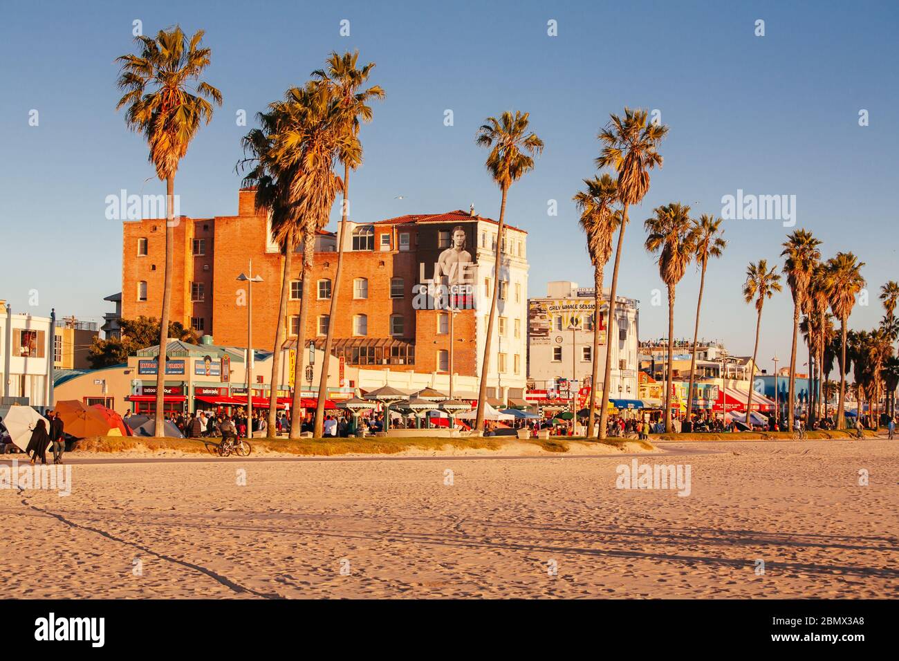Venice Beach In Los Angeles Usa Stock Photo Alamy