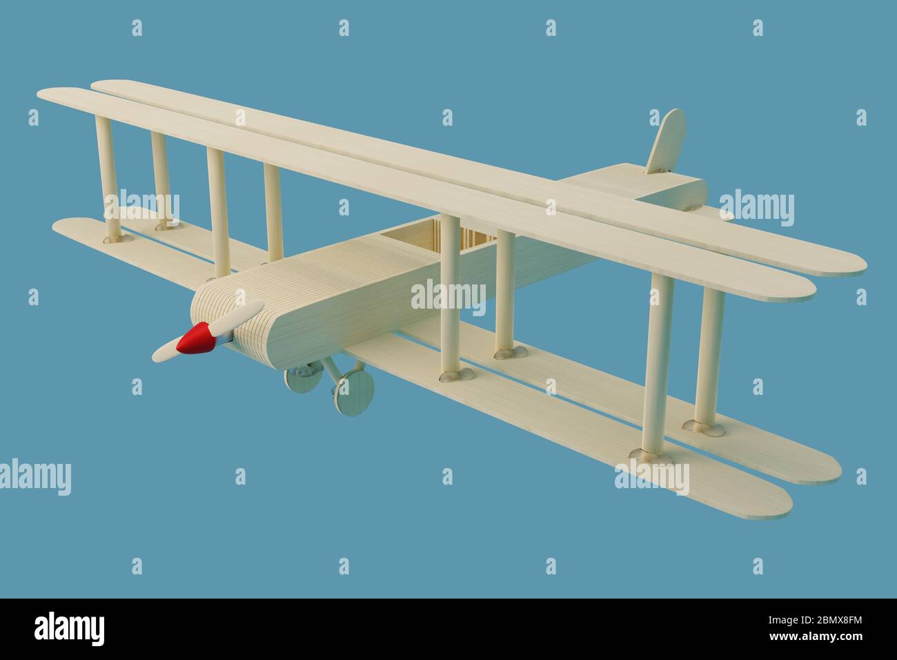 Creative handmade plane from lolly pop popsicle sticks. DIY Flight. 3D