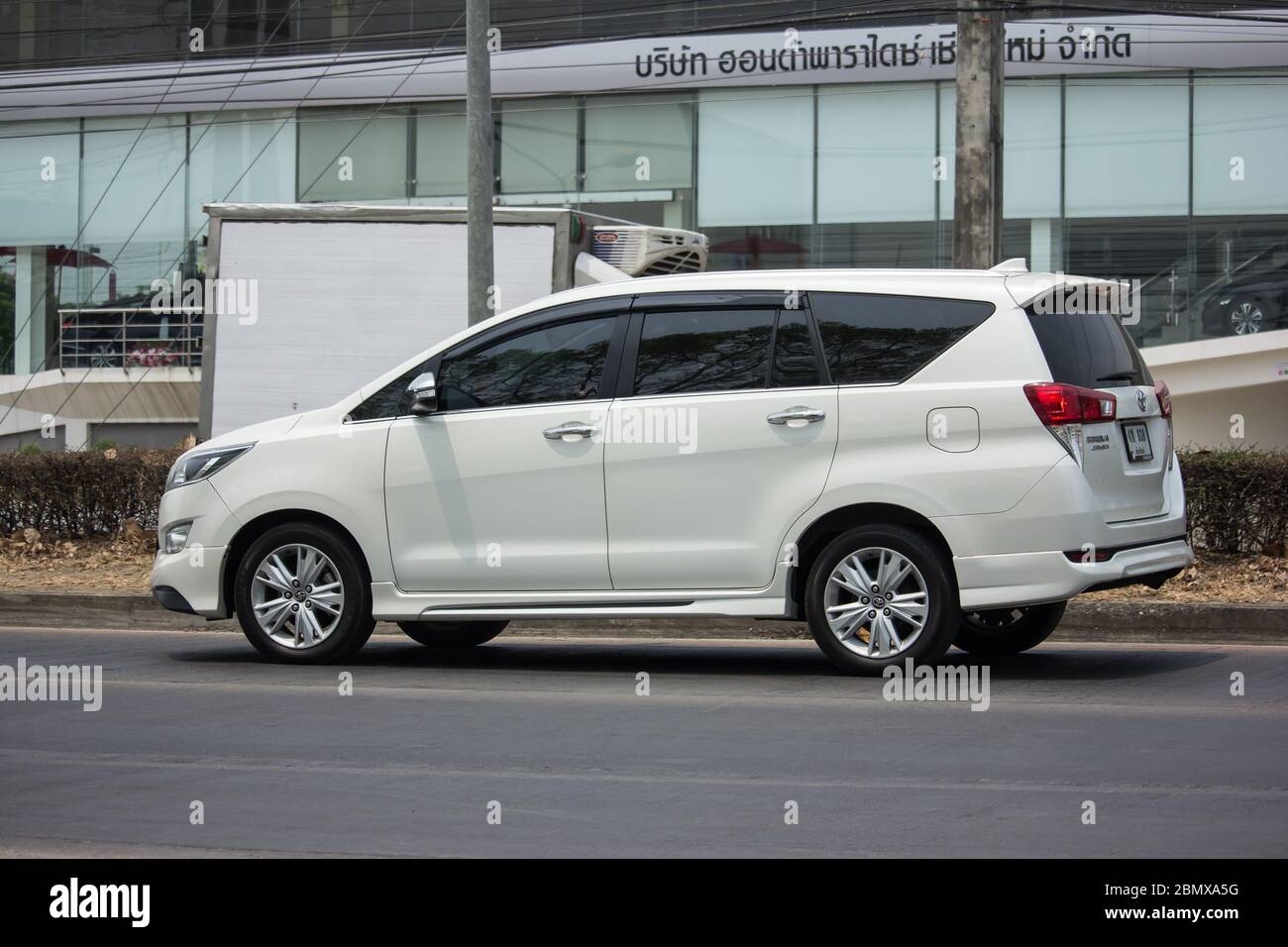 Chiangmai Thailand April 9 2020 New Toyota Innova Crysta