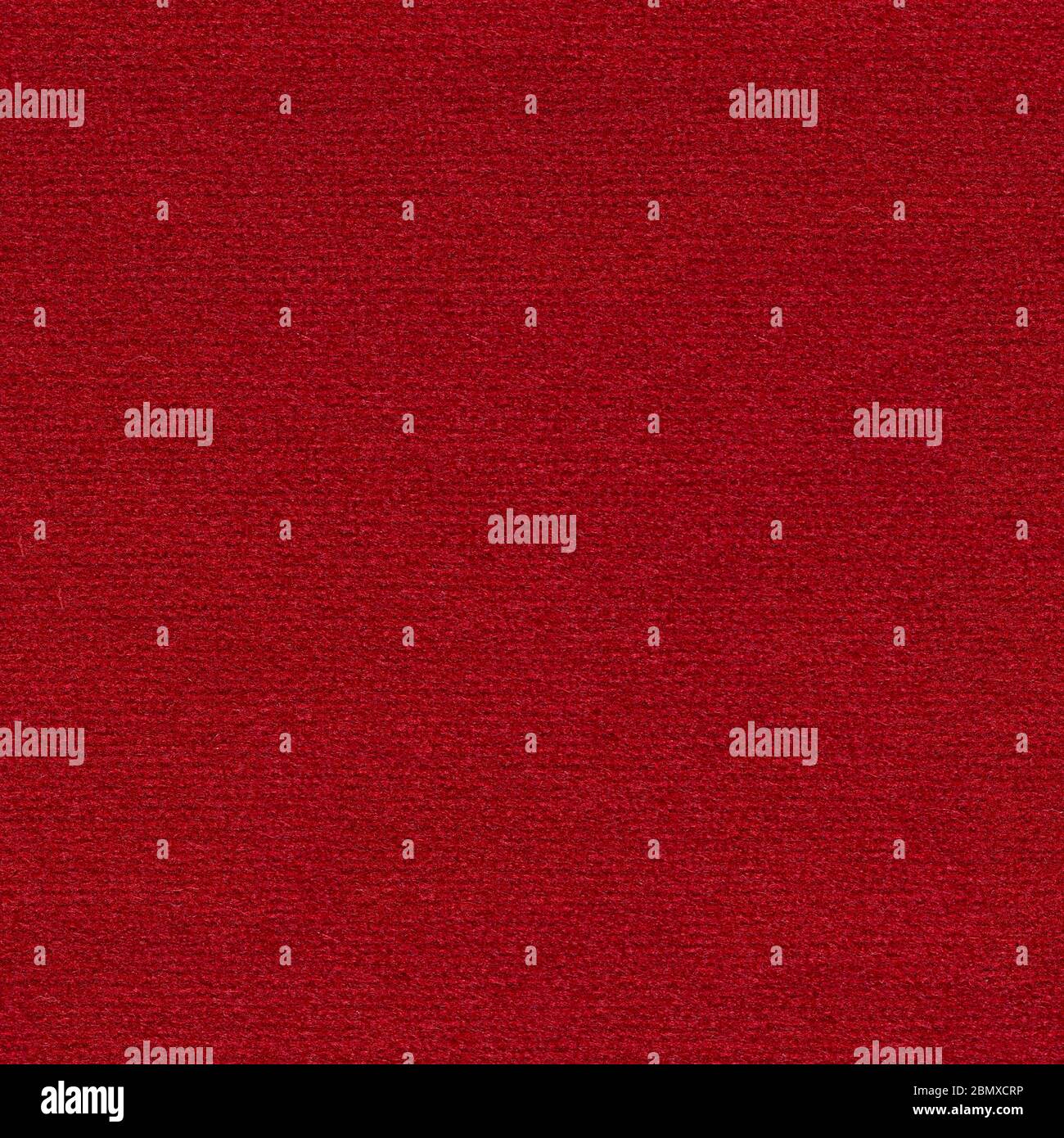 Passion red fabric background for interior. Seamless square texture. Stock Photo