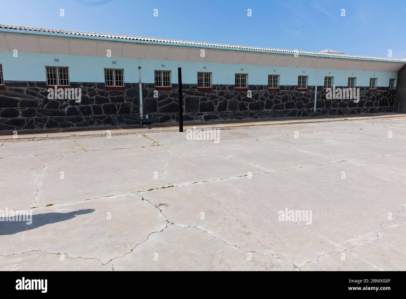 Robben Island Prison, Cape Town South Africa Stock Photo