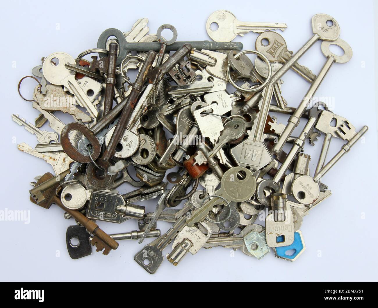 collection of old keys Stock Photo Alamy