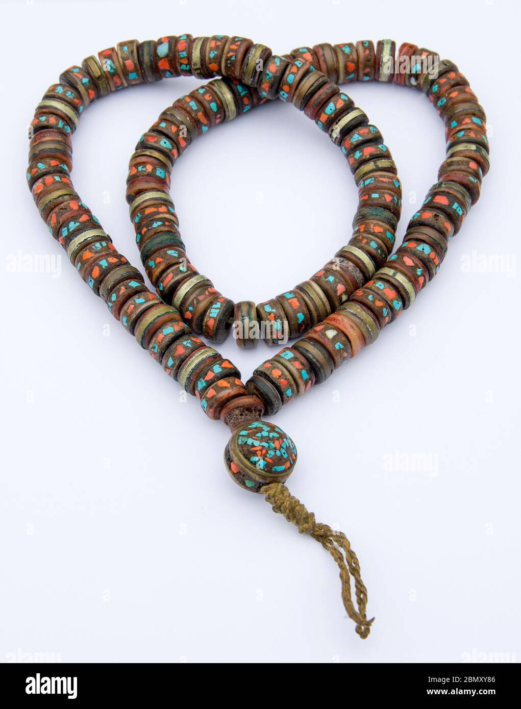 Tibetan Buddhist prayer beads Stock Photo Alamy