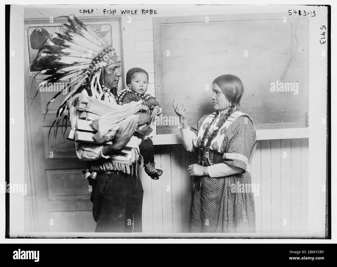 Chief wolf robe hi-res stock photography and images - Alamy