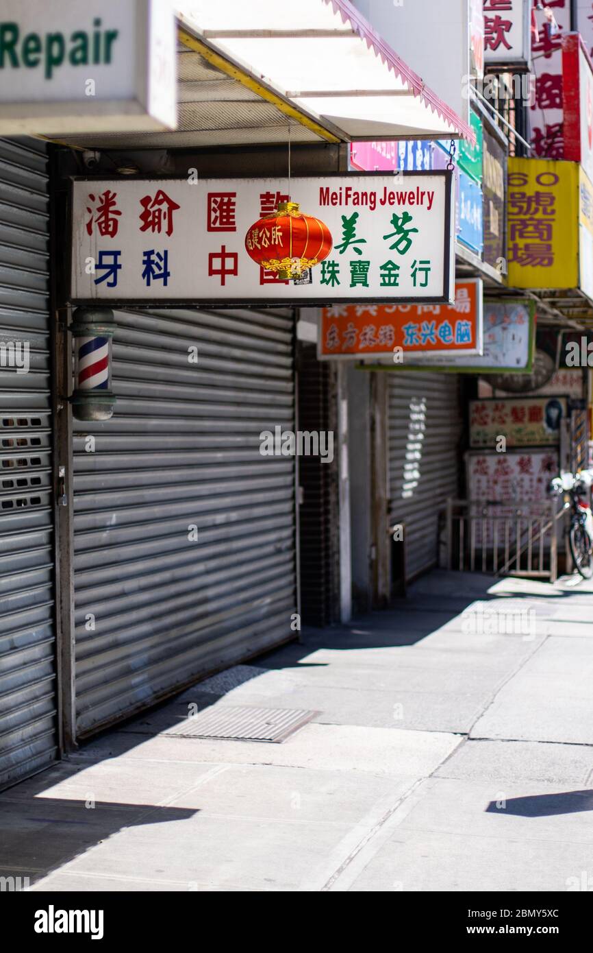 New york chinatown covid hi-res stock photography and images - Alamy