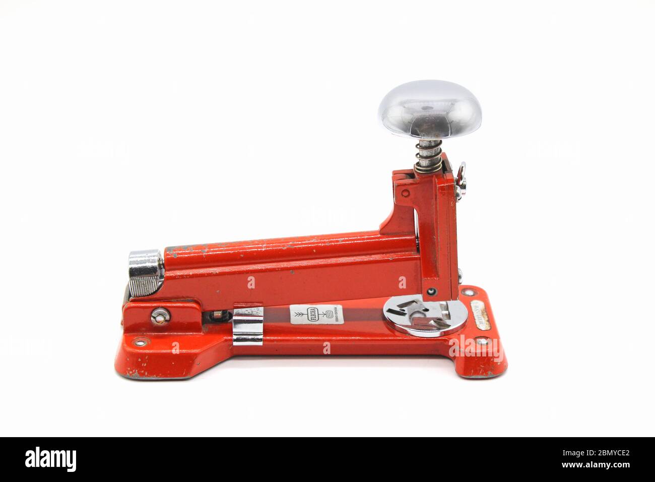 Stapler isolated on white background Stock Photo - Alamy