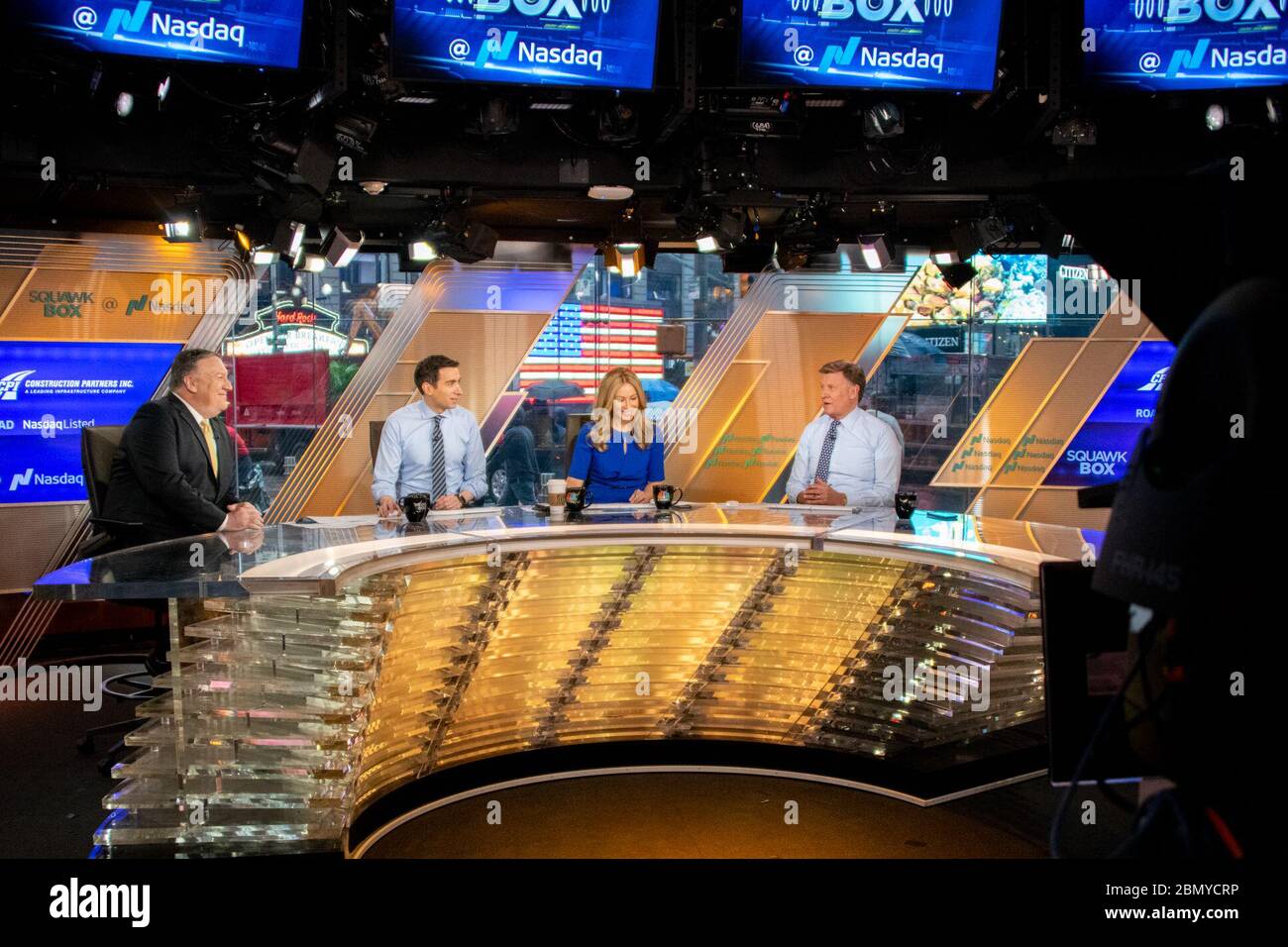 Secretary Pompeo Participates in an Interview With CNBC's Squawk Box U