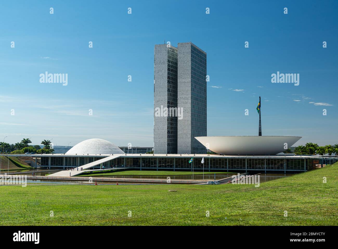 Brasilia, DF, Brazil. National Congress. Stock Photo