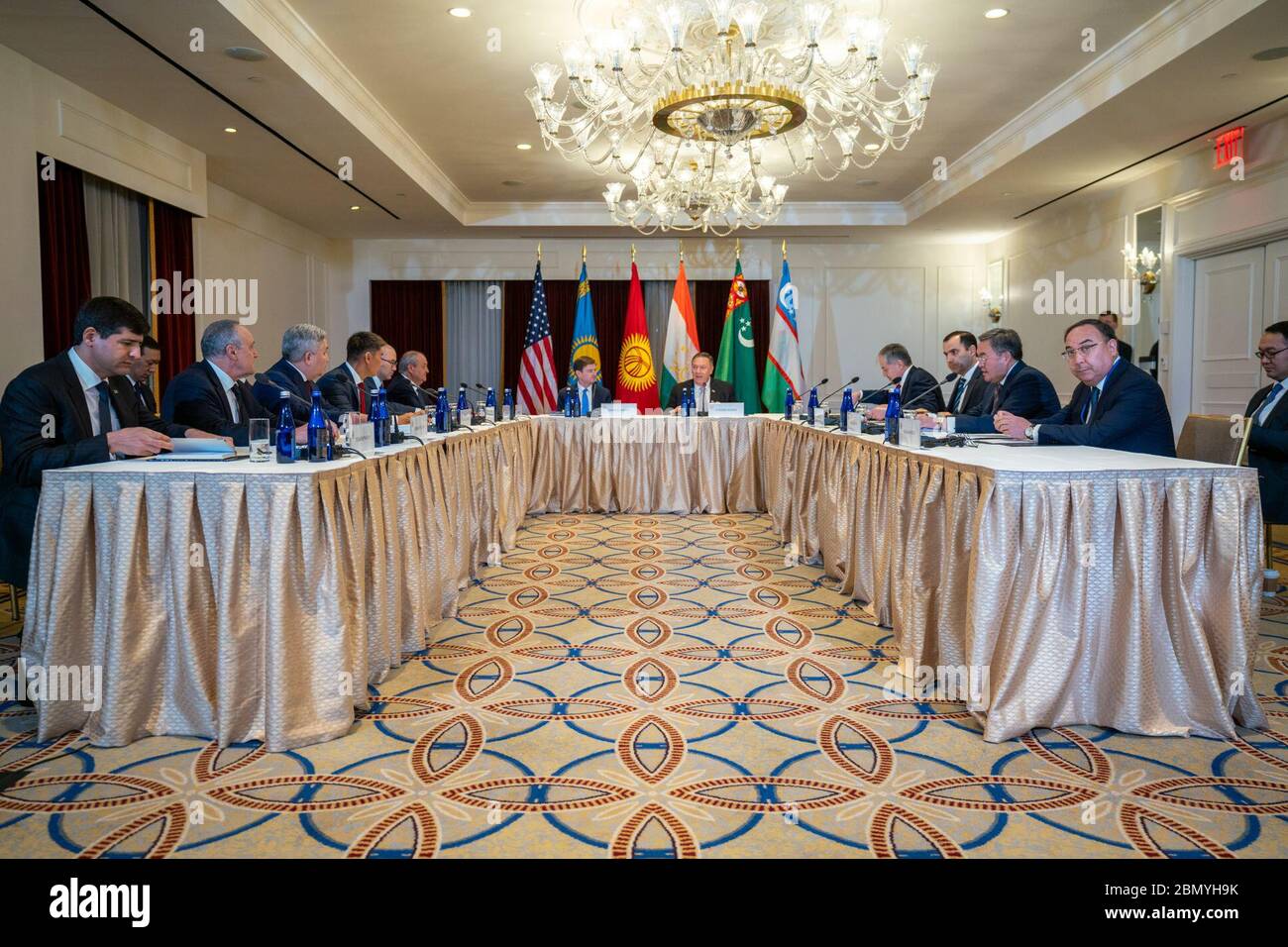 Central asian foreign ministers hi-res stock photography and images - Alamy
