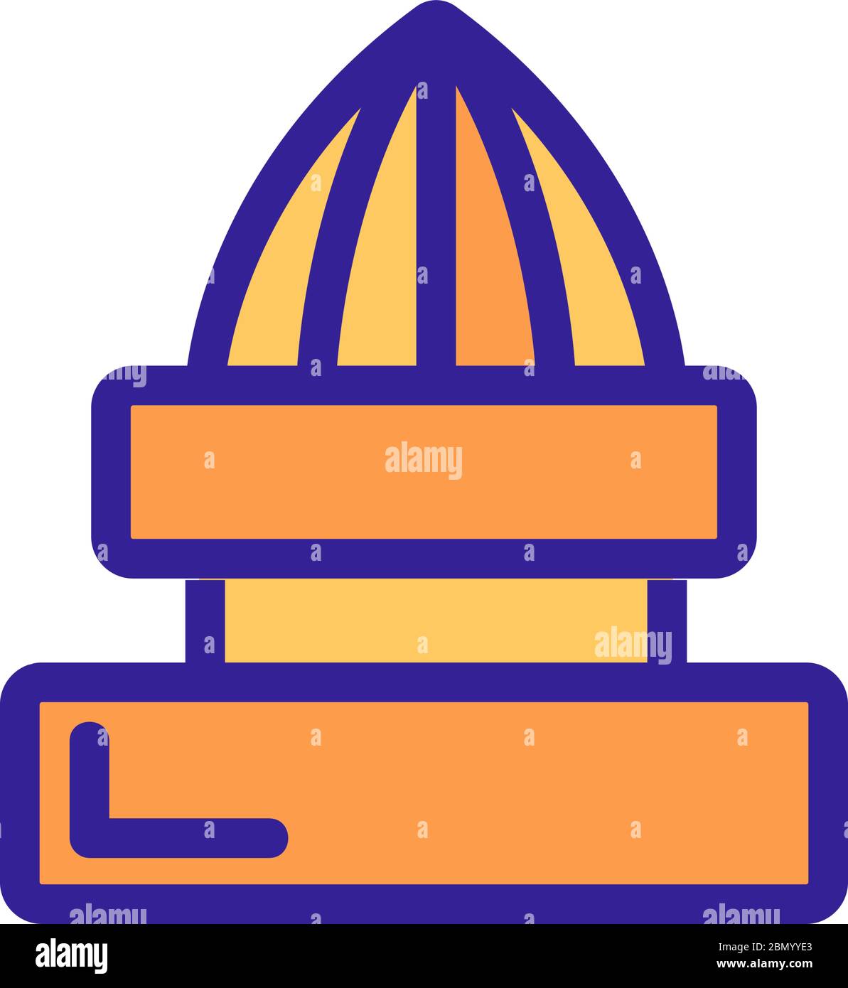 manual juicer icon vector outline illustration Stock Vector Image & Art ...
