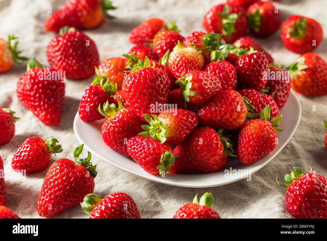 Beautiful bunch of strawberries hi-res stock photography and images - Alamy