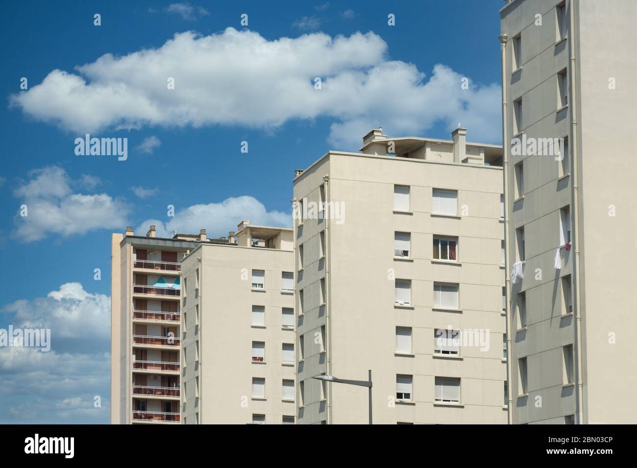 Modern Luxury Apartment Building in Marseille France Stock Photo Alamy