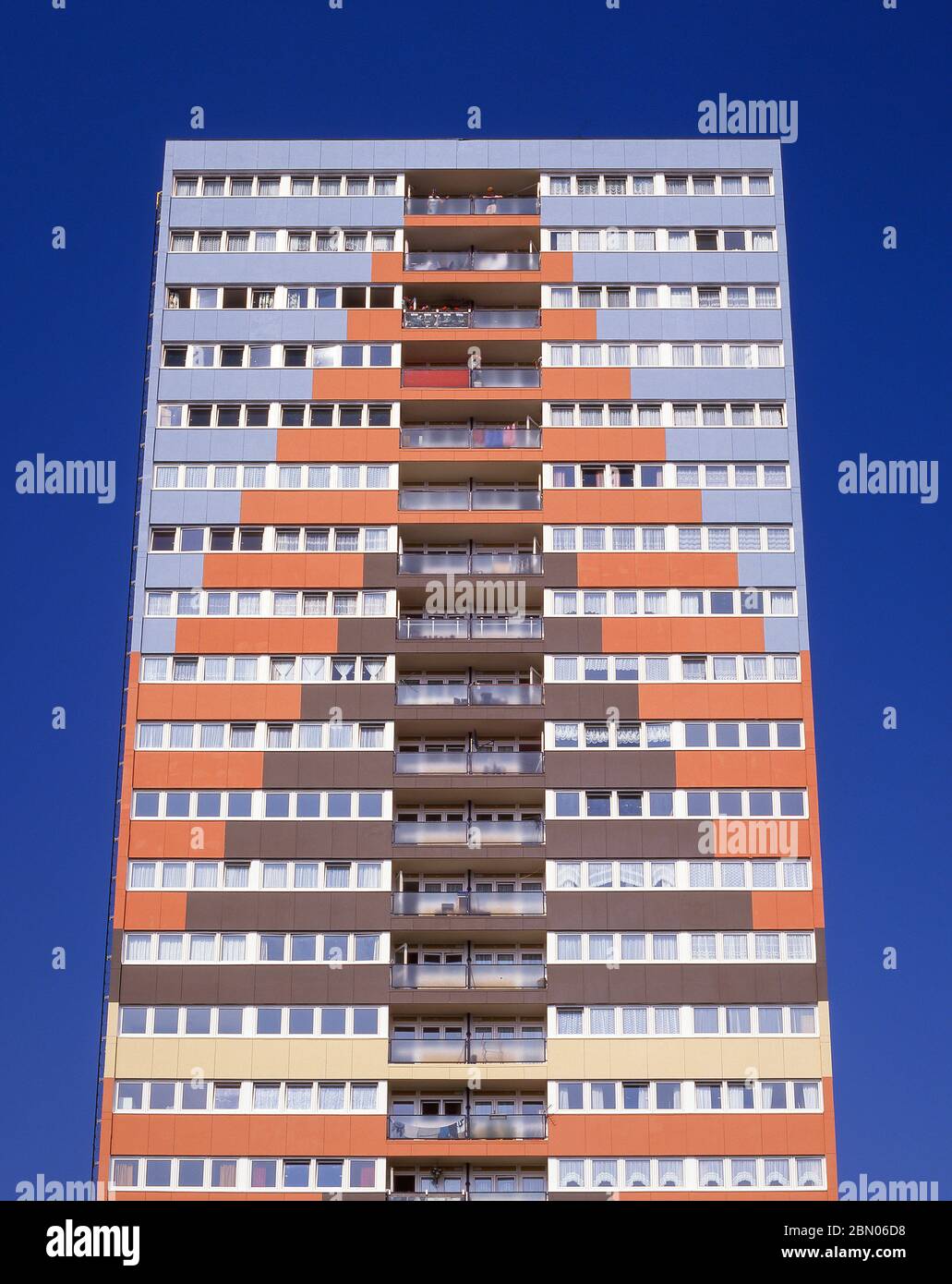 Stubbs Point tower block, New Barn Street, Plaistow, London Borough of Bromley, Greater London, England, United Kingdom Stock Photo
