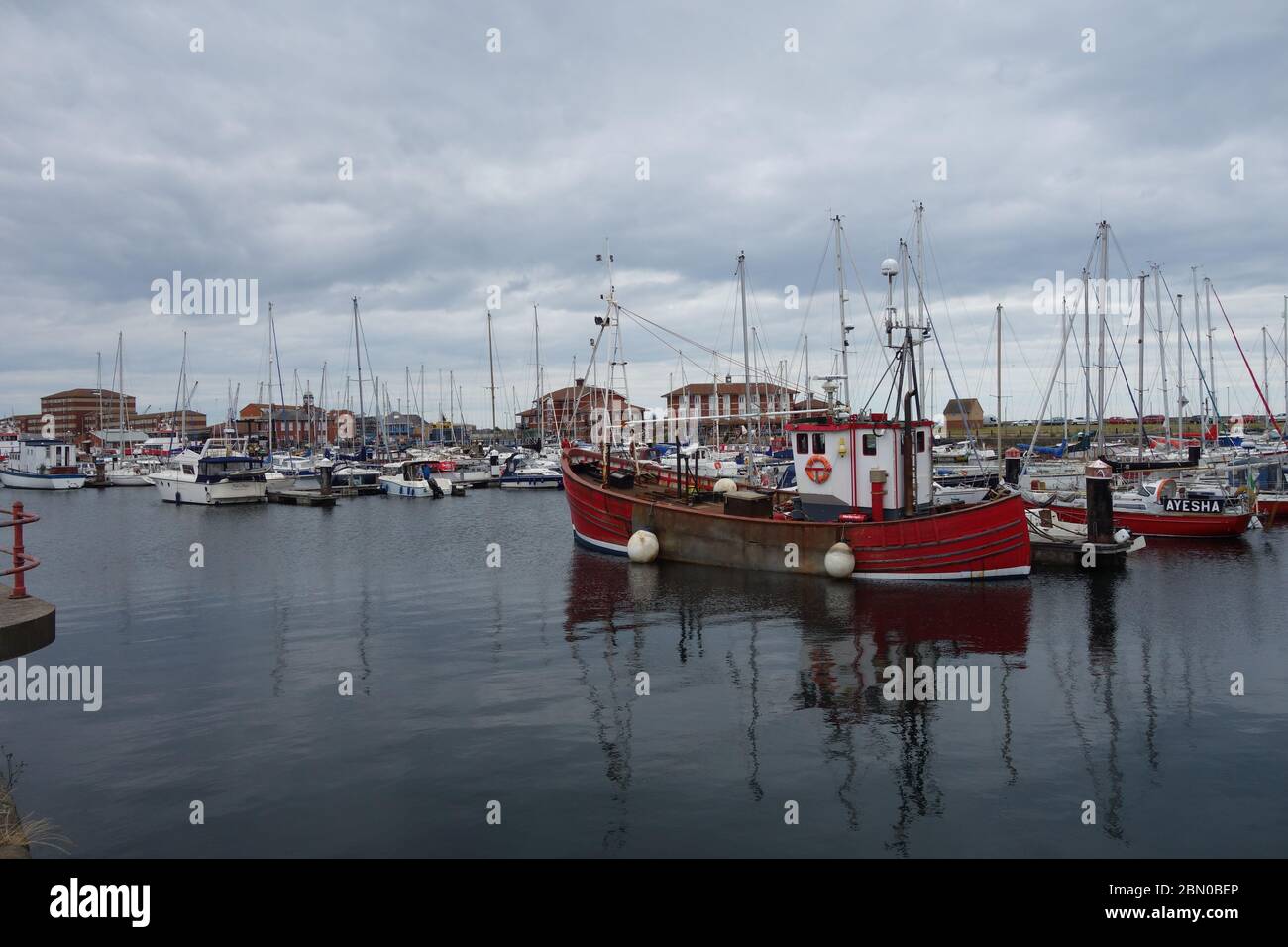 Fishing boat in hartlepool hires stock photography and images Alamy