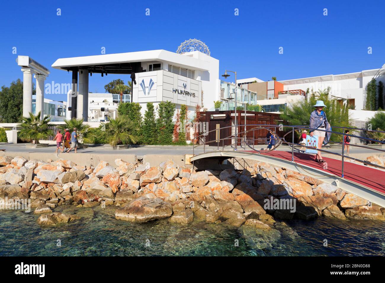 Halikarnas Nite Club,Bodrum,Turkey,Mediterranean Stock Photo