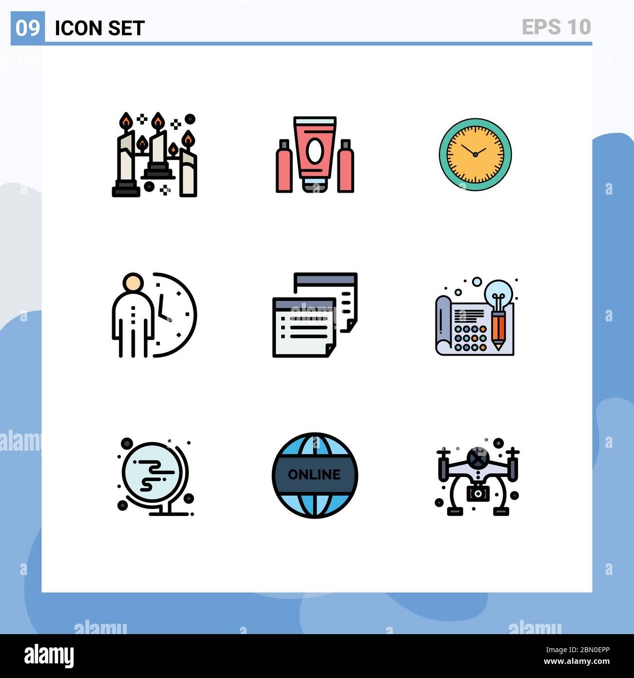 Time control icon simple element from business Vector Image