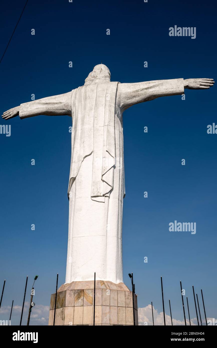 Cristo del Rey statue of Cali, Colombia Stock Photo Alamy