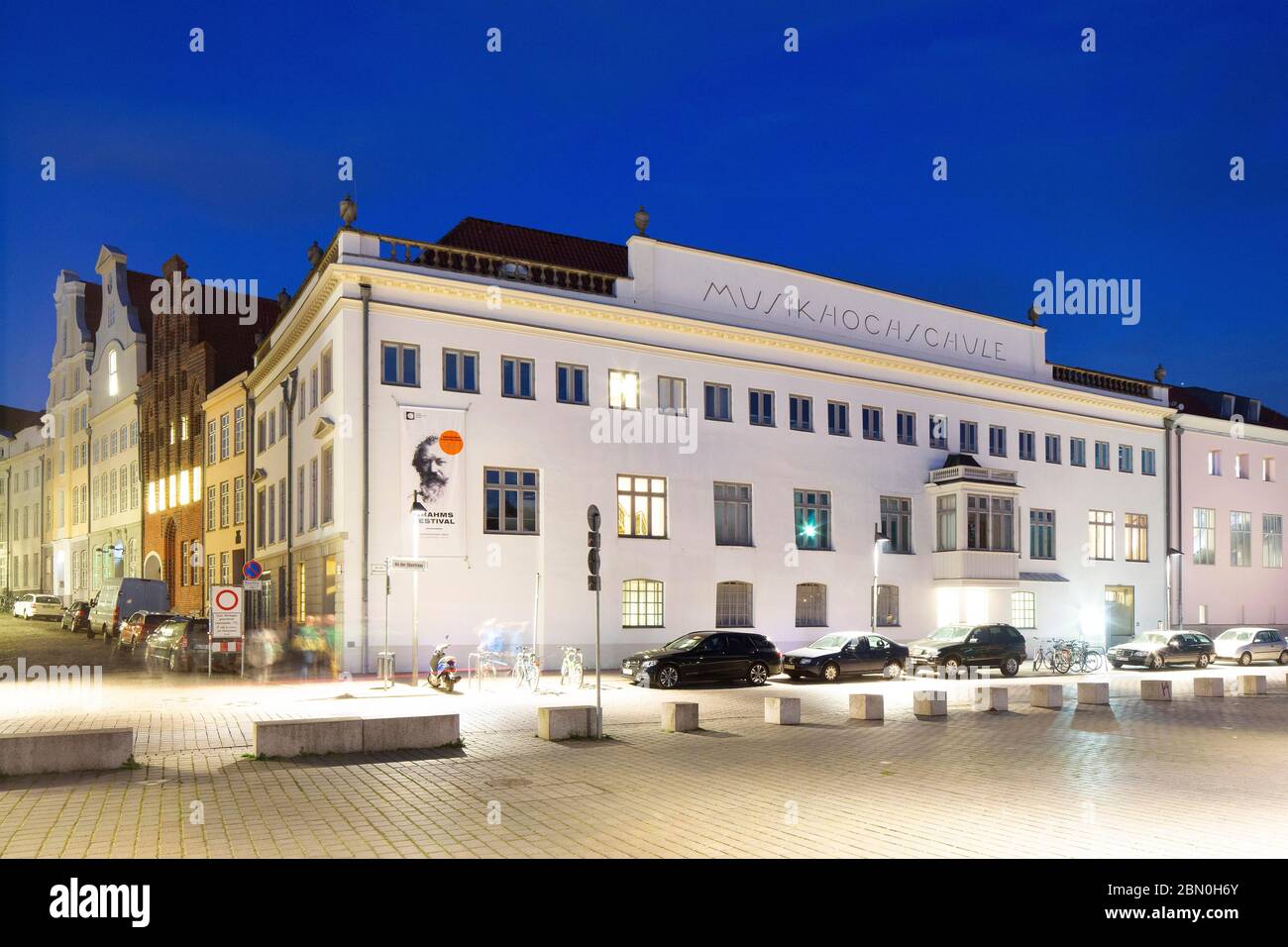University of Music, Luebeck, SchleswigHolstein, Germany Stock Photo Alamy