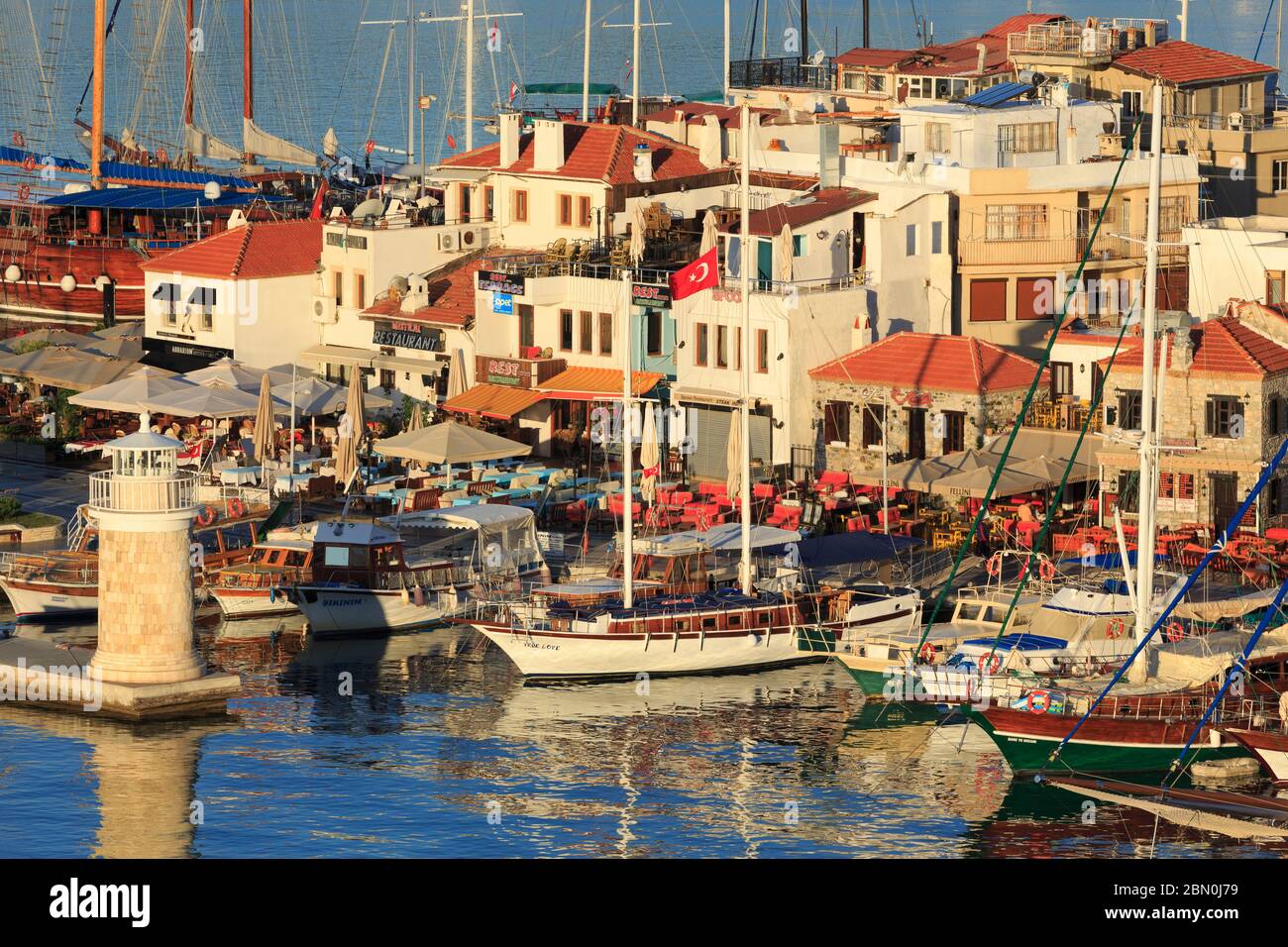 Old Town,Marmaris,Turkey,Mediterranean Stock Photo