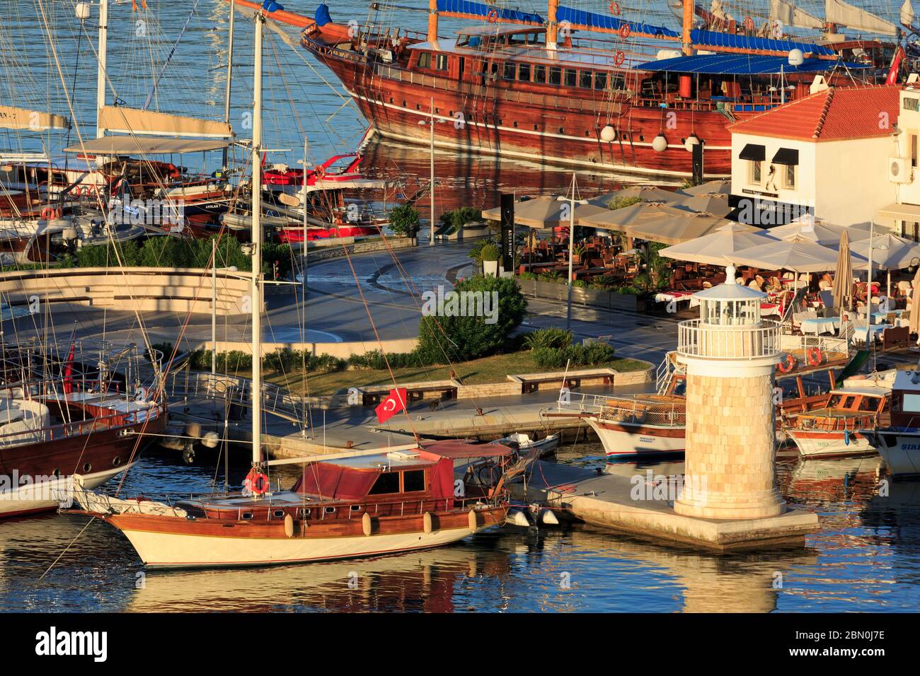 Old Town,Marmaris,Turkey,Mediterranean Stock Photo