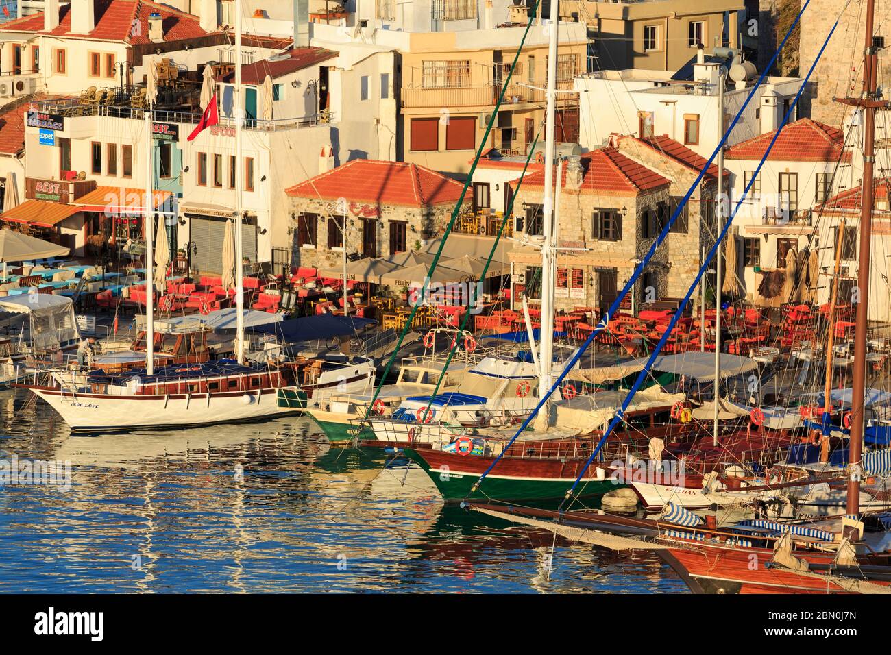 Old Town,Marmaris,Turkey,Mediterranean Stock Photo