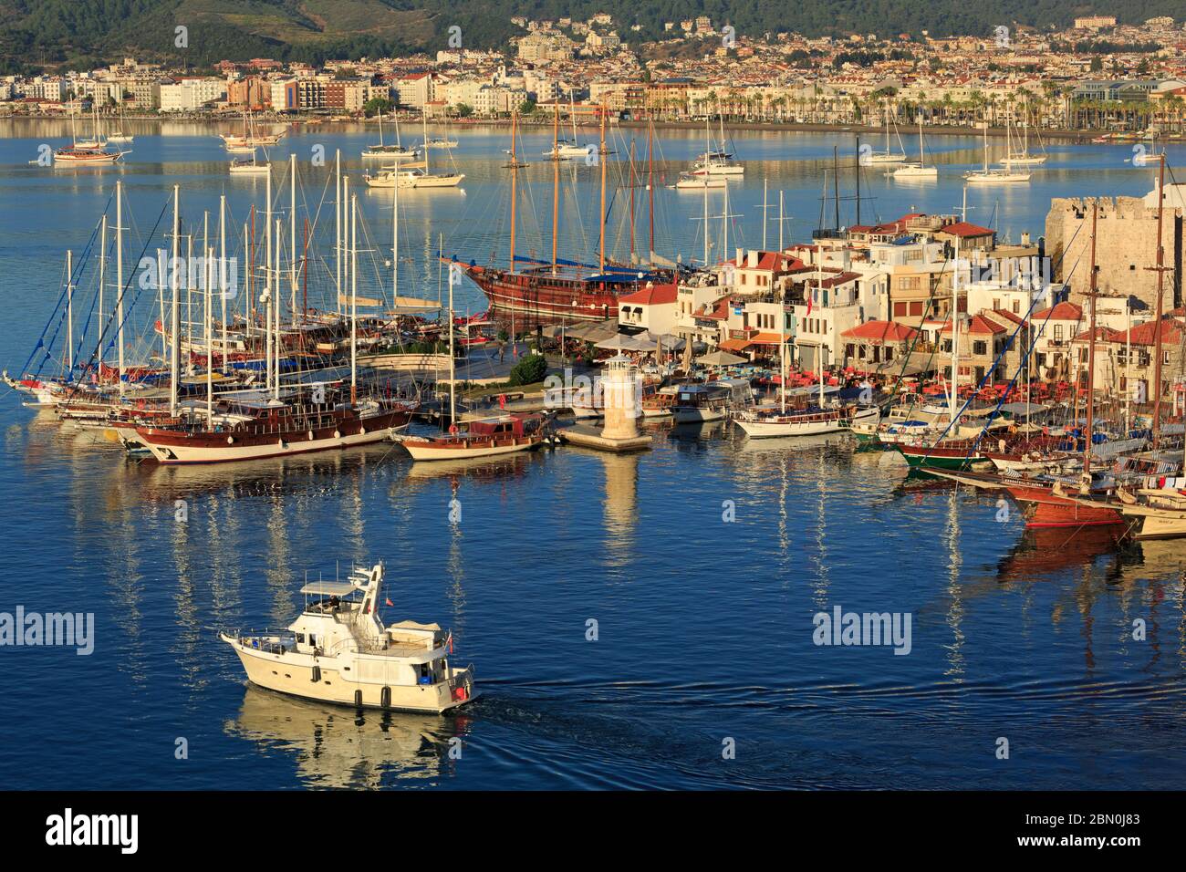 Old Town,Marmaris,Turkey,Mediterranean Stock Photo