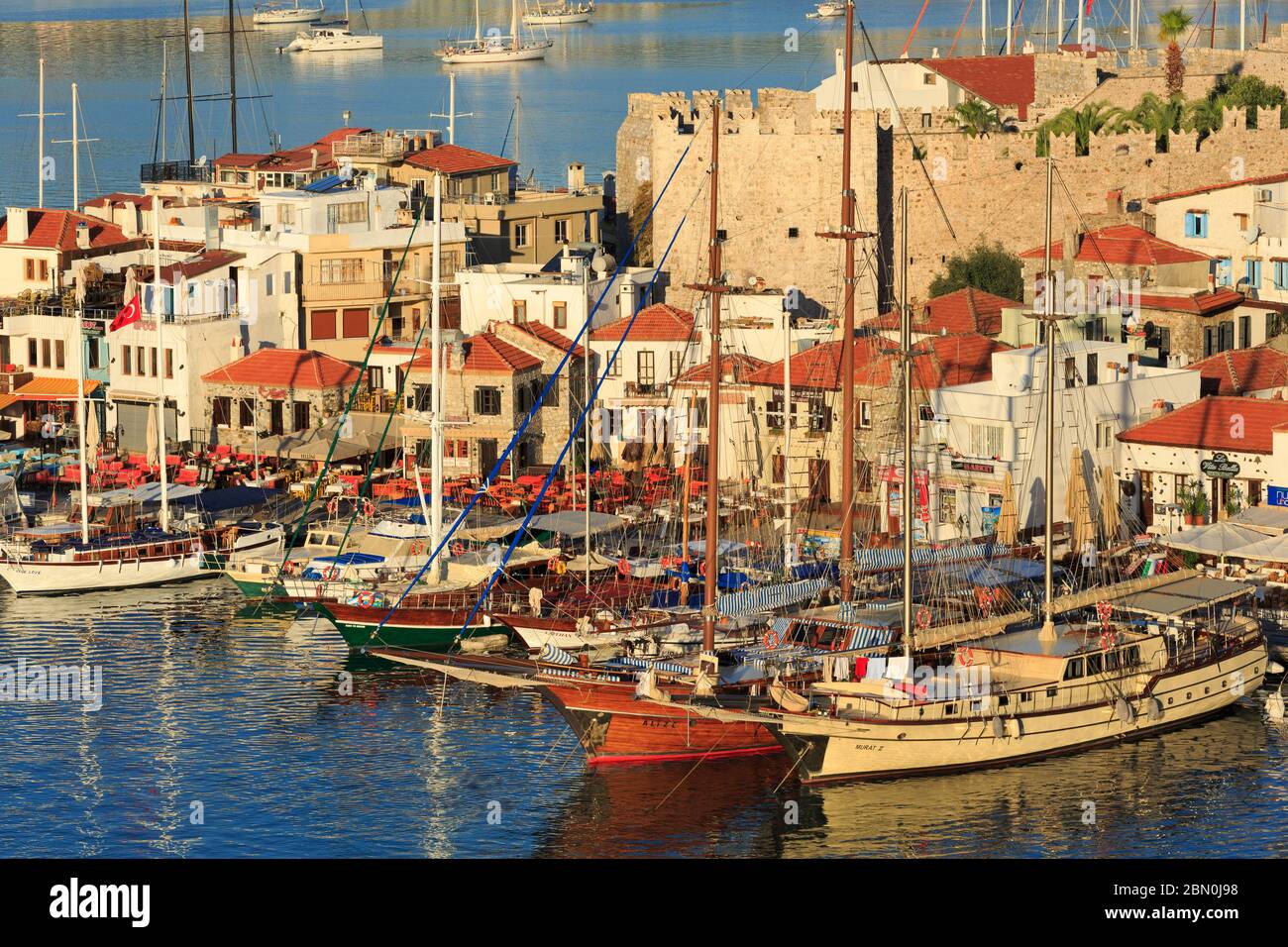 Old Town,Marmaris,Turkey,Mediterranean Stock Photo