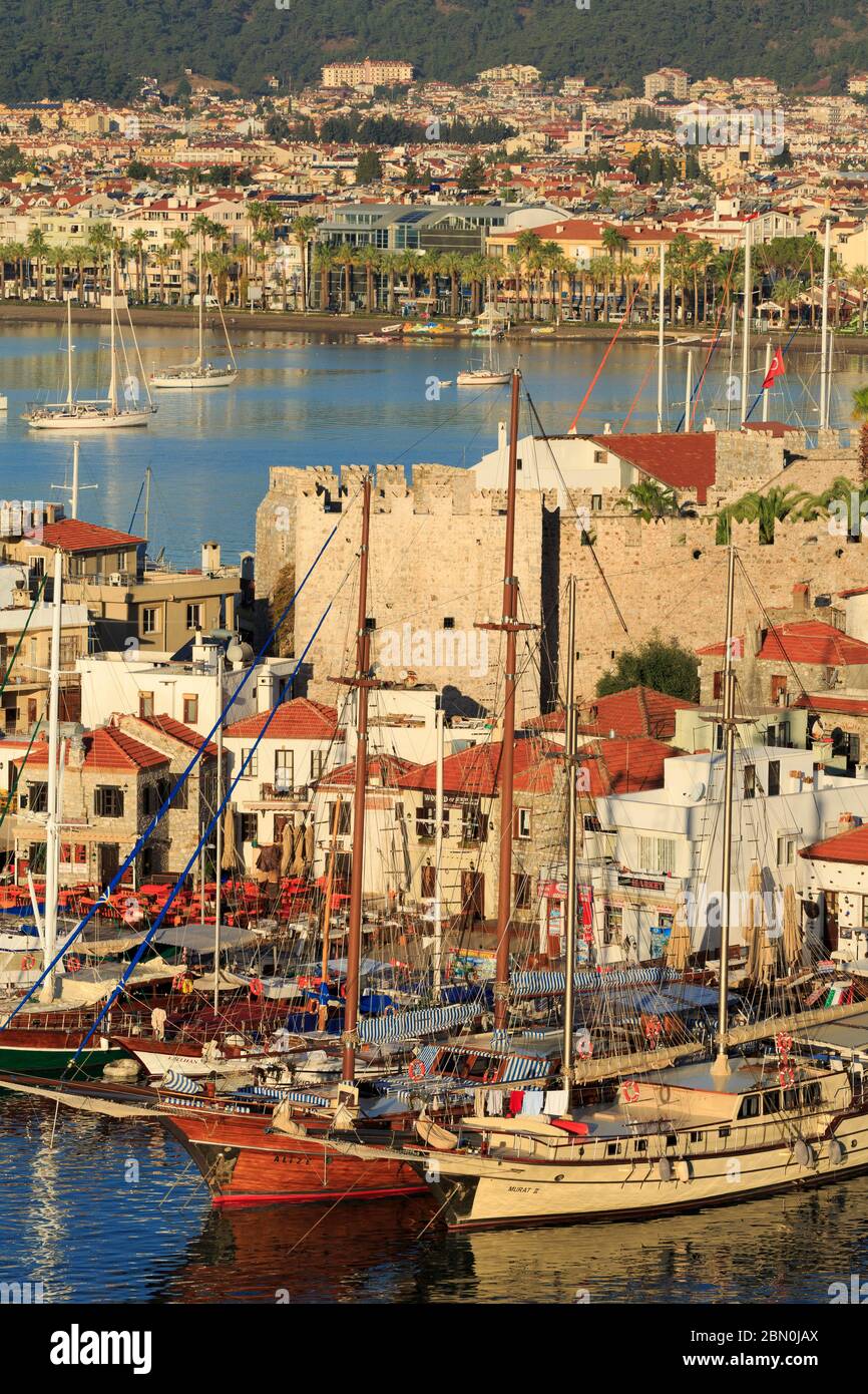 Old Town,Marmaris,Turkey,Mediterranean Stock Photo