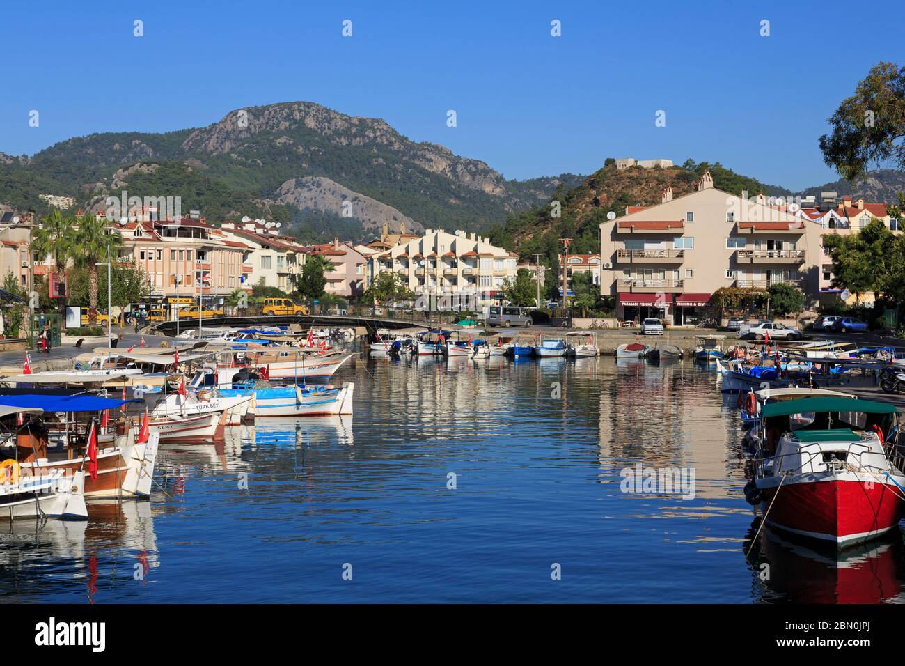 Old Town,Marmaris,Turkey,Mediterranean Stock Photo