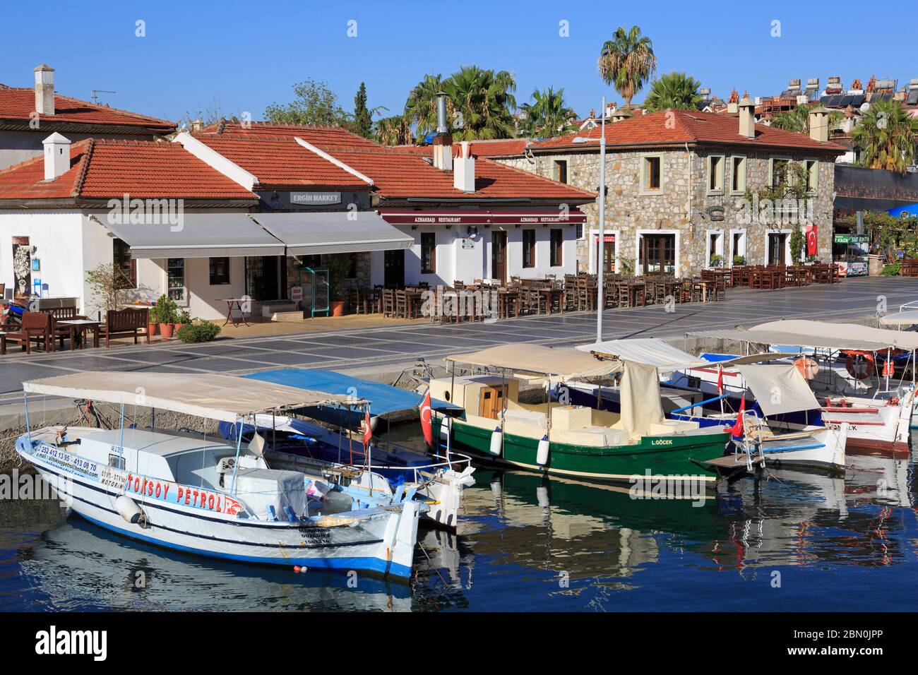 Old Town,Marmaris,Turkey,Mediterranean Stock Photo